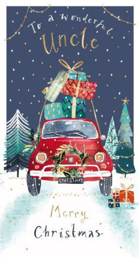 Picture of WONDERFUL UNCLE CHRISTMAS CARD